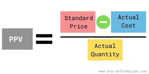 ppv meaning finance|Purchase Price Variance